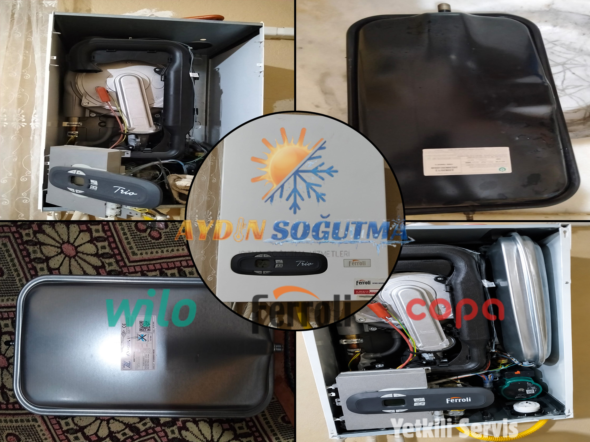 Ferroli Kombi Genleşme Tankı Değişimi